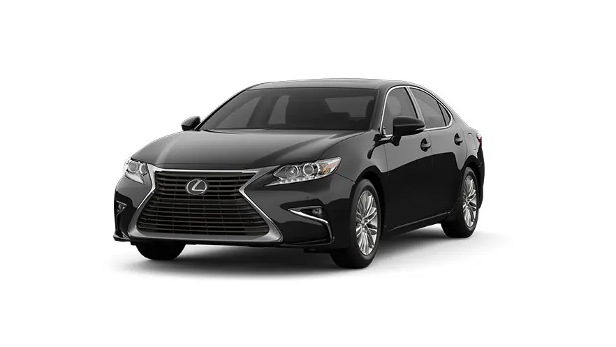 Black Lexus sedan